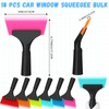 Datanly 18 Pcs Small Squeegee 5 Inch Window Tint Silicone