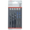Bosch 2608667857 Jigsaw Blade-Set for Wood/Metal, Silver