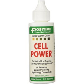 Cell Power Liquid High-Energy Concentrate , 2 oz. Bottle (Pack of 2) -Original 1949 Formula: pH Balancing, Oxygen Producing -each fl oz. Makes over 75 quarts (2)