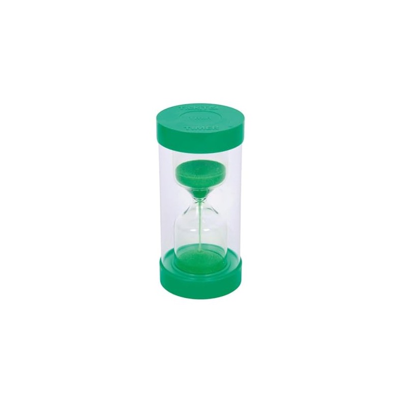 TickiT 92111 ColourBright Sand Timer - 1 Minute in Green