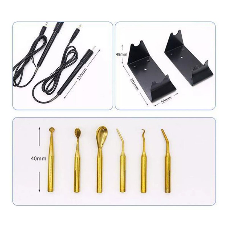 Sanshen Enceradora Eléctrica De Laboratorio Dental Con 6 Lápices De