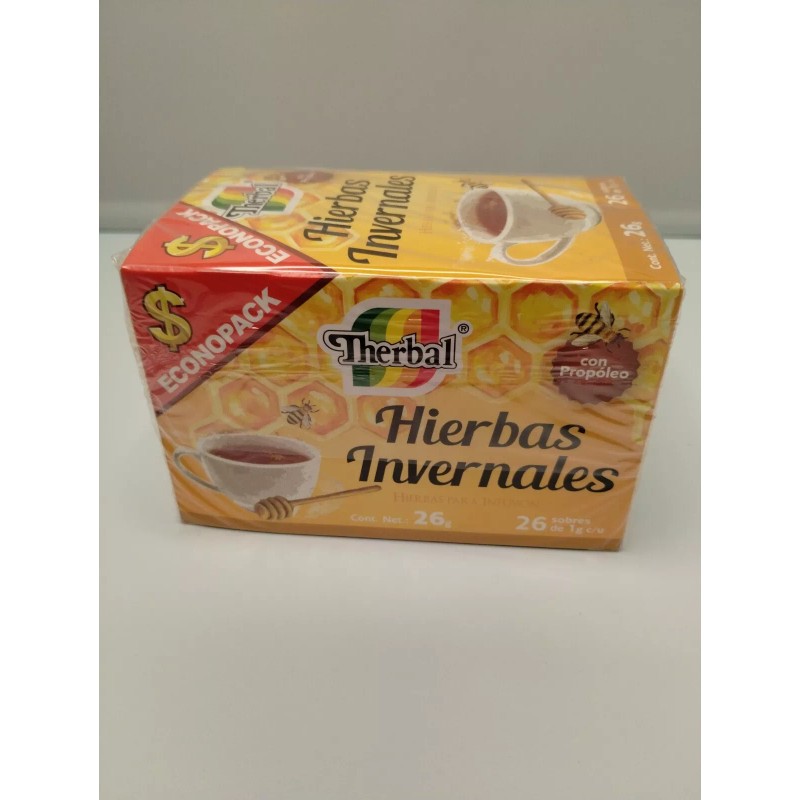 Therbal TE DE HIERBAS INVERNALES CON PROPOLEO 52 SOBRES POR