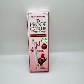 Heart Percent Dot On Mood Lip Pencil Line Proof Overlip Gloss Planning 07 Dreamy Pink Quantity / 하트퍼센트 도트 온 무드 립펜슬 라인프루프 오버립 글로스기획 07 드리미핑크 수량