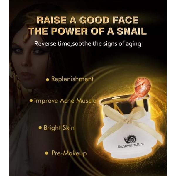 Regenerate Snail Day/night Cream Snail Extract Renew Moisture Restore Face
