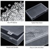 Ganydet Clear Plastic Box, Small Storage Containers box with Lid,