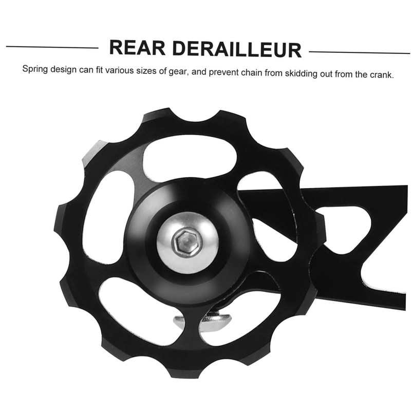 Mipcase Bike Chain Tensioner Lightweight Derailleur Guide Wheel for Folding