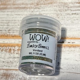 Wow! Embossing Powder 15ml | Verdant Regular | Free Your Creativity and give Your Embossing Sparkle