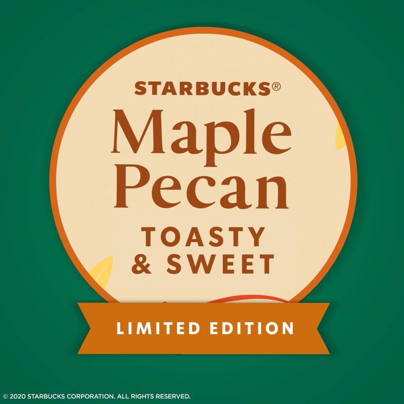 Starbucks Flavored K-Cup Coffee Pods — Maple Pecan for Keurig