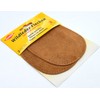Kleiber 12 x 10 cm Oval Suede Leather Patches, 1