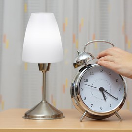 Generic Plastic Lampshade Set of 2:Small Lamp Shade for Multi-head Stand up Lamp Bedroom Light Table Lamp Chandelier(Middle hole 30mm), 11.50X10.00X5.00CM, White