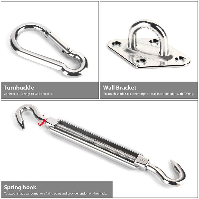 Sekey Awning Mounting Kit Accessories Mounting 8 Inch for Fixing