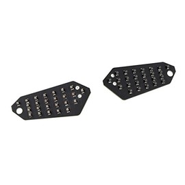POSH Motorcycle Accessories Turn Signal, LED Conversion Kit, Sequential Type, No Relay (For Rear)