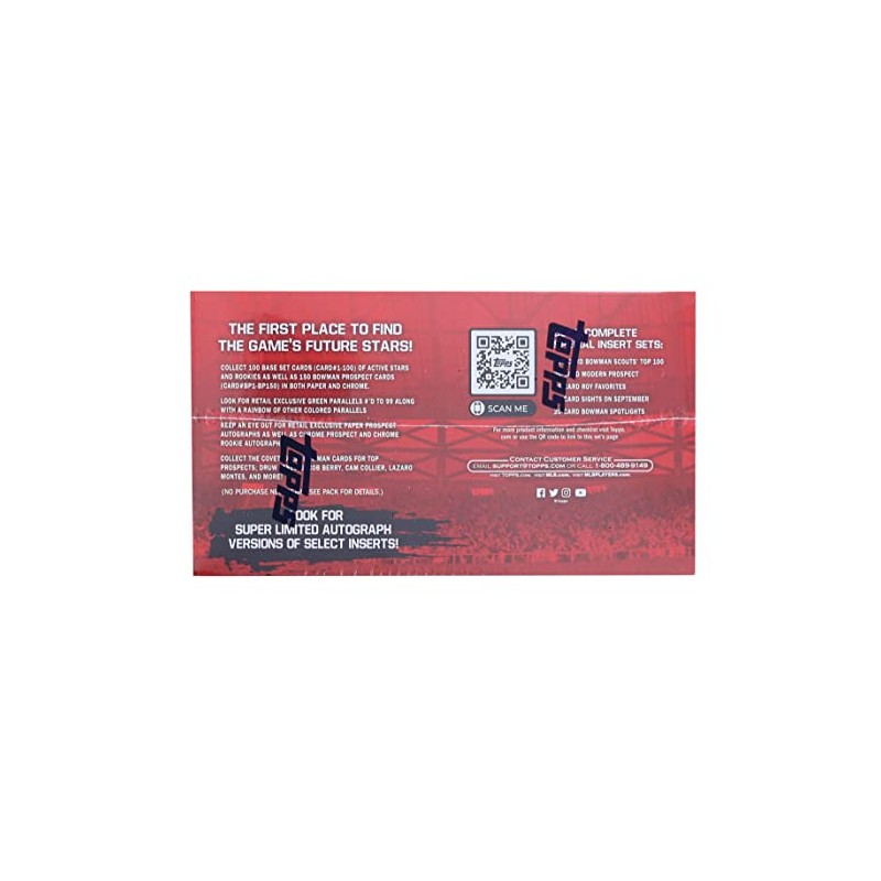 2023 Bowman Baseball Retail Display Box - 24 Packs Per