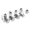 Airbrush Air Hose Quick Release Coupler, Multi-function Adjustable Aluminium Air