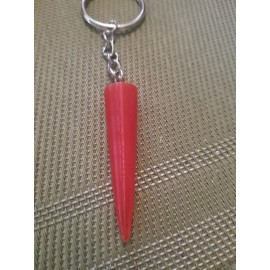 Power Rangers Translucent Red Ranger Power Crystal Keychain V2
