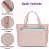Teamoy Large Bible Tote Bag, Women Bible Cover Carrying Case