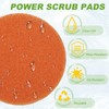 YELARXI Power Scrub Pads, Scrubbing Pads 2000 Grits Scouring Discs