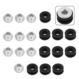 FLYPIG M6 Rubber Grommets Bolt Kit For Honda Yamaha Suzuki Kawasaki Ninja ZX-6R ZZR600 ZX-7R CBR 954 929 GSXR 600 750 1000 YZF R1 R6 Fairing Motorcycle Side Cover