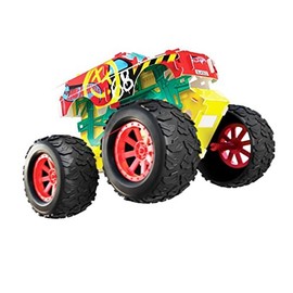 Revell 50316 Monster Truck Demo Derby, Toy Car 1:32 with Jumping Jump, Hot Wheels Maker, Assemble and Drive, with Pull Back Motor, Red