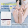 Dead skin exfoliating foot mask Cuticle removal Foot peeling Moisturizing