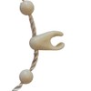 Blindspares 127mm (5) Vertical Blind BEIGE Bottom Chain, 50 clips