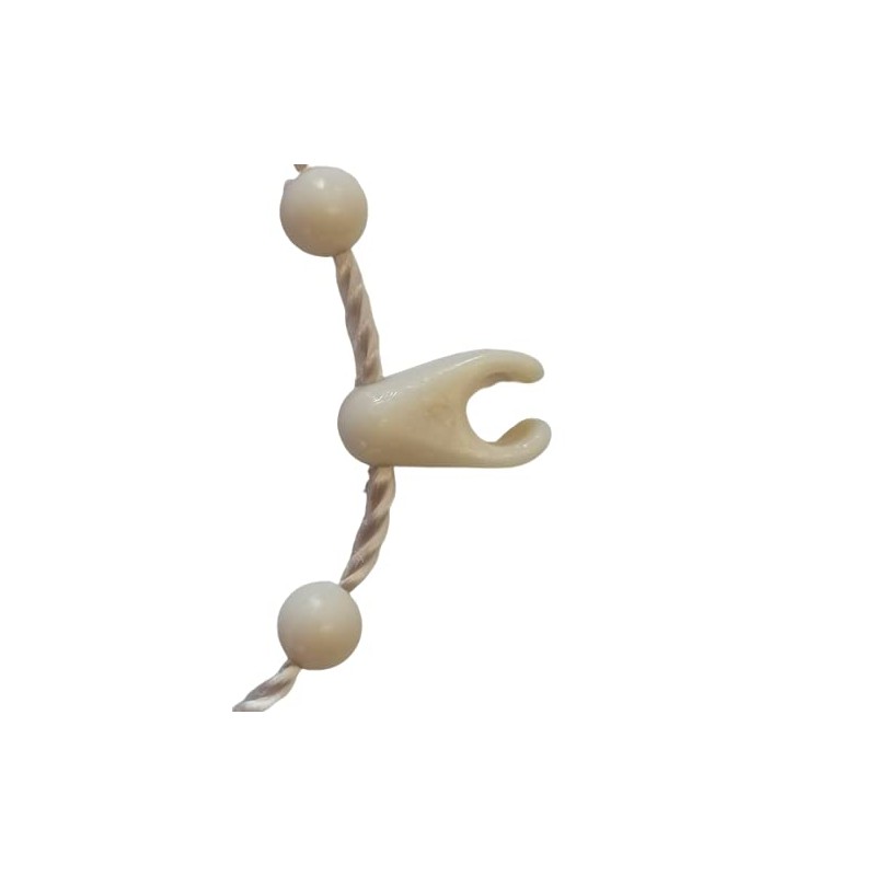 Blindspares 127mm (5) Vertical Blind BEIGE Bottom Chain, 50 clips