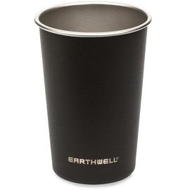 Earthwell Steel Cup SW 16oz/47cl - Volcanic Black
