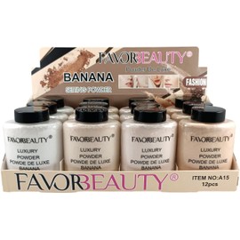 Polvo Traslúcido De Banana, Sellador de Maquillaje,