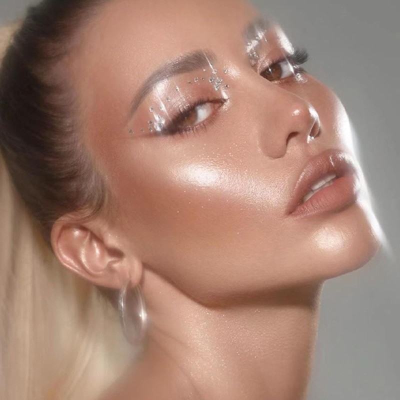 Eazerom 19 Glow Setting Powder, Loose Powder, Transparent, Natural, Transparent