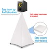 Speaker Stand Cover DJ Speaker Stretch Cover 360 Degree Speaker