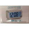 Westclox NEW Westclox Blue LCD Alarm Clock 70045A Battery Powered