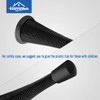 HOMOTEK 12 Pack Spring Door Stopper with Rubber Bumper 3-1/8"