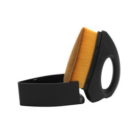 Autoreifenglanzbürste, hohe Dichte, weiches Fell, Autowasch-Reifenreiniger mit Aufbewahrungsbox, tragbare Reifenglanz-Applikatorbürste, universelles Reinigungsmittel für alle Fahrzeuge (braun)