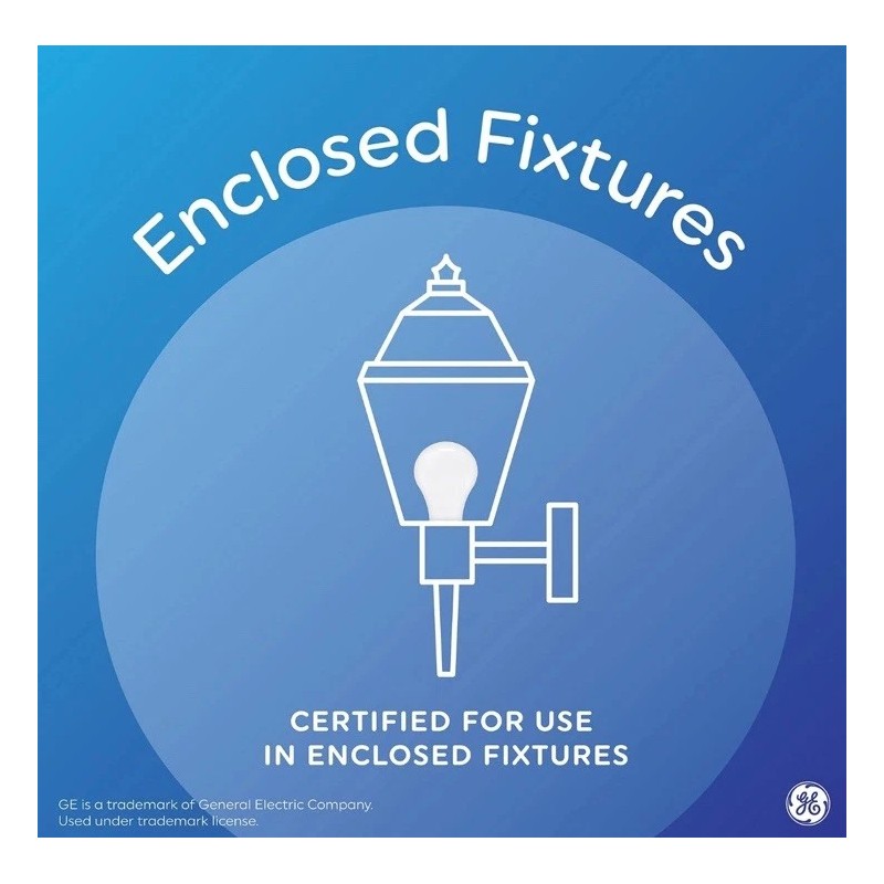 GE 4x GE LED+ Dusk to Dawn A19 LED Soft