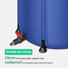 FAMIROSA 50 Gallon / 200L Collapsible Rain Barrel, Foldable PVC