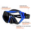 Snorkel mask Snorkeling Set for Adults and Youth, Diving mask