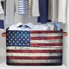 Large Foldable Storage Baskets with Handles, Fashionable Camouflage Millatry Fabric