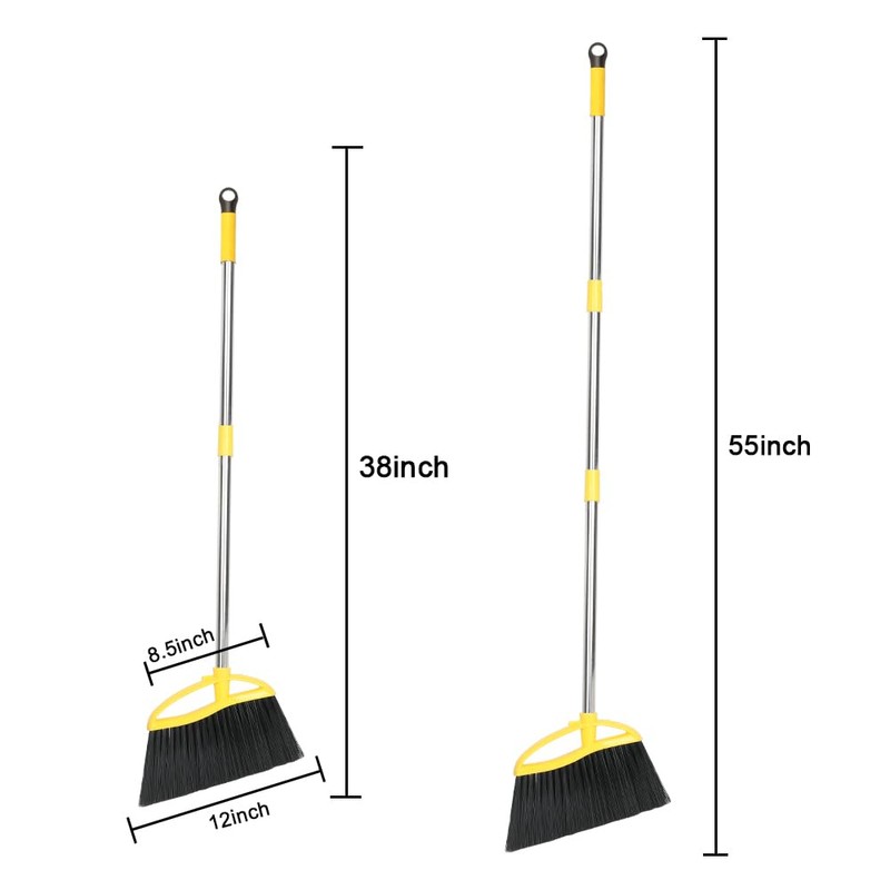 Long Handle Indoor Angle Broom Soft Floor Sweeping Brooms Kitchen