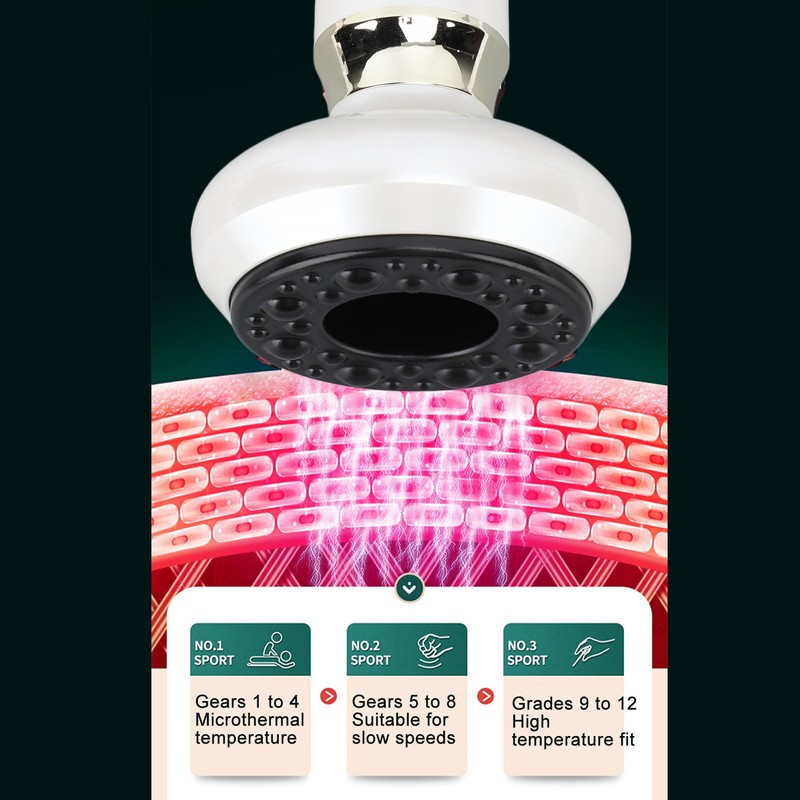 Electronic Cupping Set LED Display Bian Stone 6 Gears Rechargeable