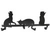 Evelots Over The Door 4 Hook Towel/Coat Rack Hanger Organizer,