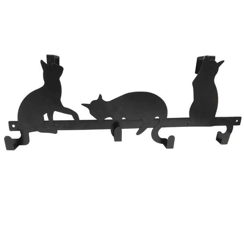 Evelots Over The Door 4 Hook Towel/Coat Rack Hanger Organizer,