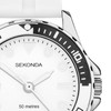 Sekonda Balearic Ladies 33mm Quartz Watch in White with Analogue