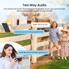 ANRAN 4G LTE Cellular Solar Security Camera Wireless Outdoor, 2K