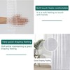 Clear Shower Curtain Liner, 100% Waterproof EVA 3D Shower Curtains