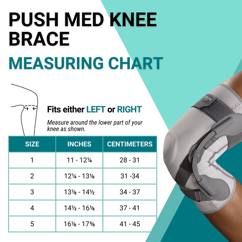 PUSH Med Knee Brace Size 2