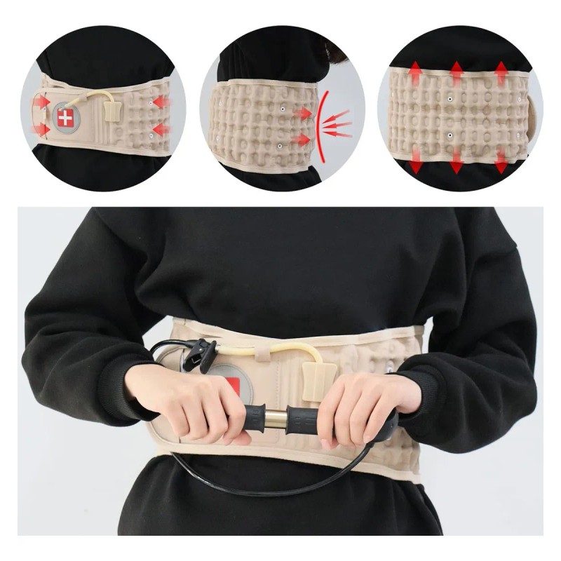 Cinturón De Descompresión Para Aliviar El Dolor De Espalda