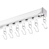 VEVOR Ceiling Curtain Track Set, 11.8 FT/3.6 Meter, Sliding Ceiling