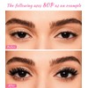 Cluster Lashes Lash Extension D Curl 80D 216Pcs Lash Clusters