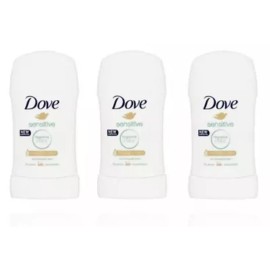 Dove 3pack Dove Pure Sensitive Deodorant Solid Stick for Women 40ml each