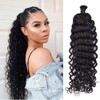 Kiss darling LASHES Water Wave Human Braiding Hair-Bulk Human Hair